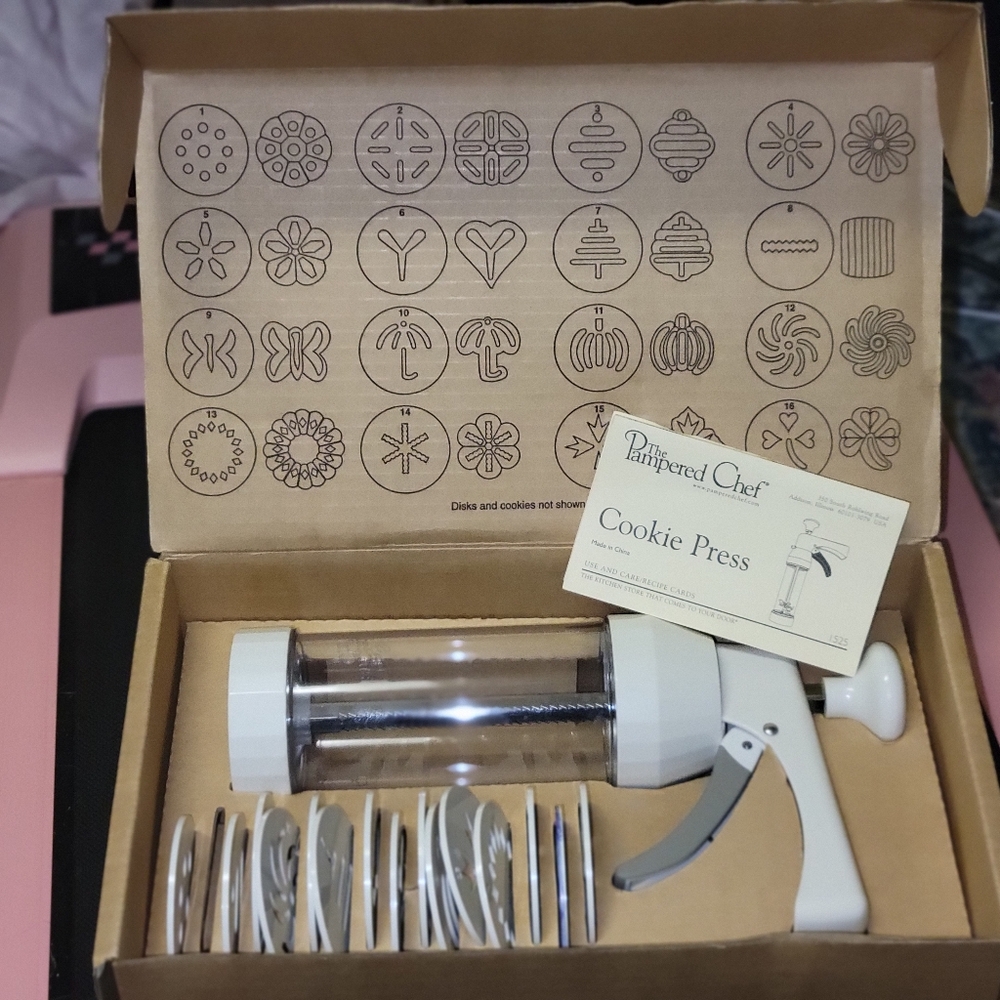 The Pampered Chef Cookie Presa